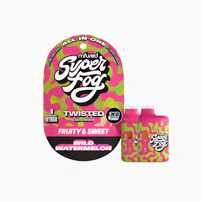Photograph of product: Super fog | Wild Watermelon | AIO 2pk | TWISTED (IDH)