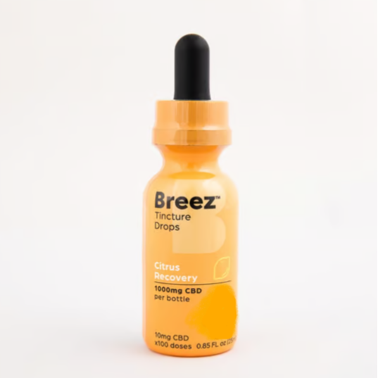 Photograph of product: Breez | Citrus Recovery Tincture - Hybrid