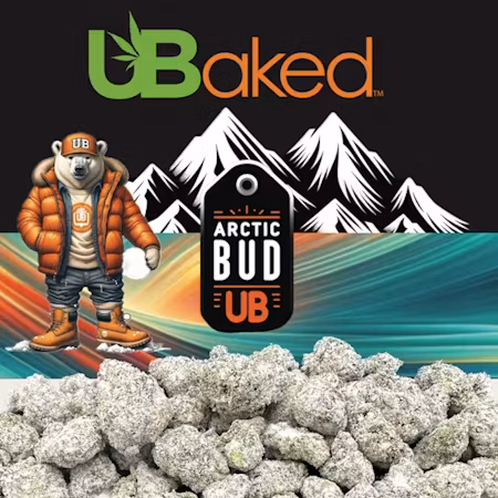 Photograph of product: Ice Cream Candy Arctic Bud by Ubaked - 1g