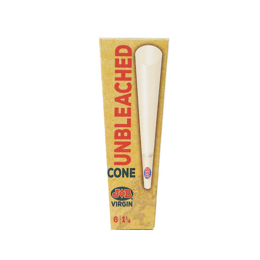 Photograph of product: JOB Unbleached Cone | 6 Pack | 1 1/4