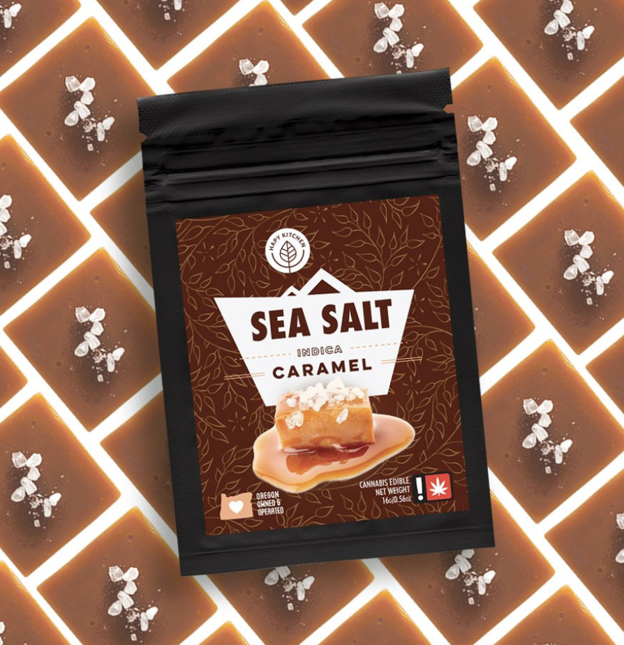 Photograph of product: Hapy Kitchen | 50mg Sea Salt Caramel (I)