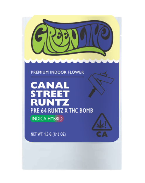 Photograph of product: CANAL STREET RUNTZ - 1.75 G