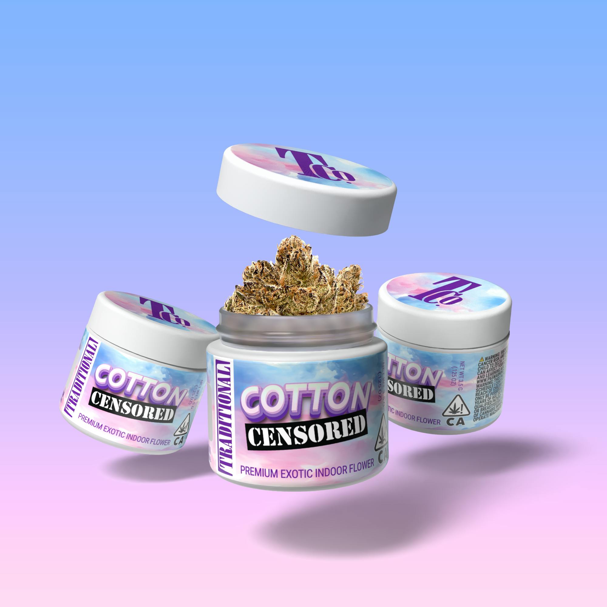 Photograph of product: COTTON CENSORED - 3.5 G