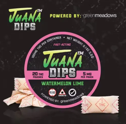 Photograph of product: Juana Dips | Watermelon | 20pk | 100mg
