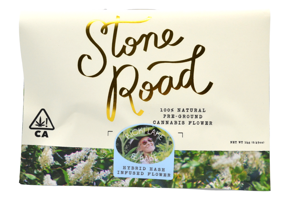 Photograph of product: Stone Road | Ricki Lake & Bake | 14G Infused Roll Your Own Shake