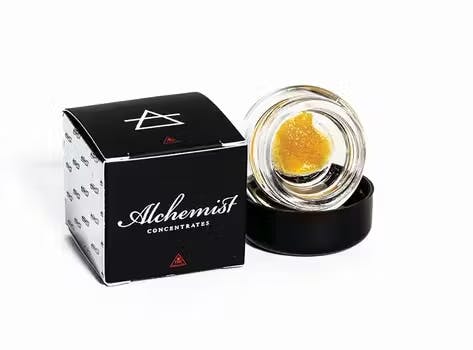 Photograph of product: 1g Blue Crab Live Resin Sugar