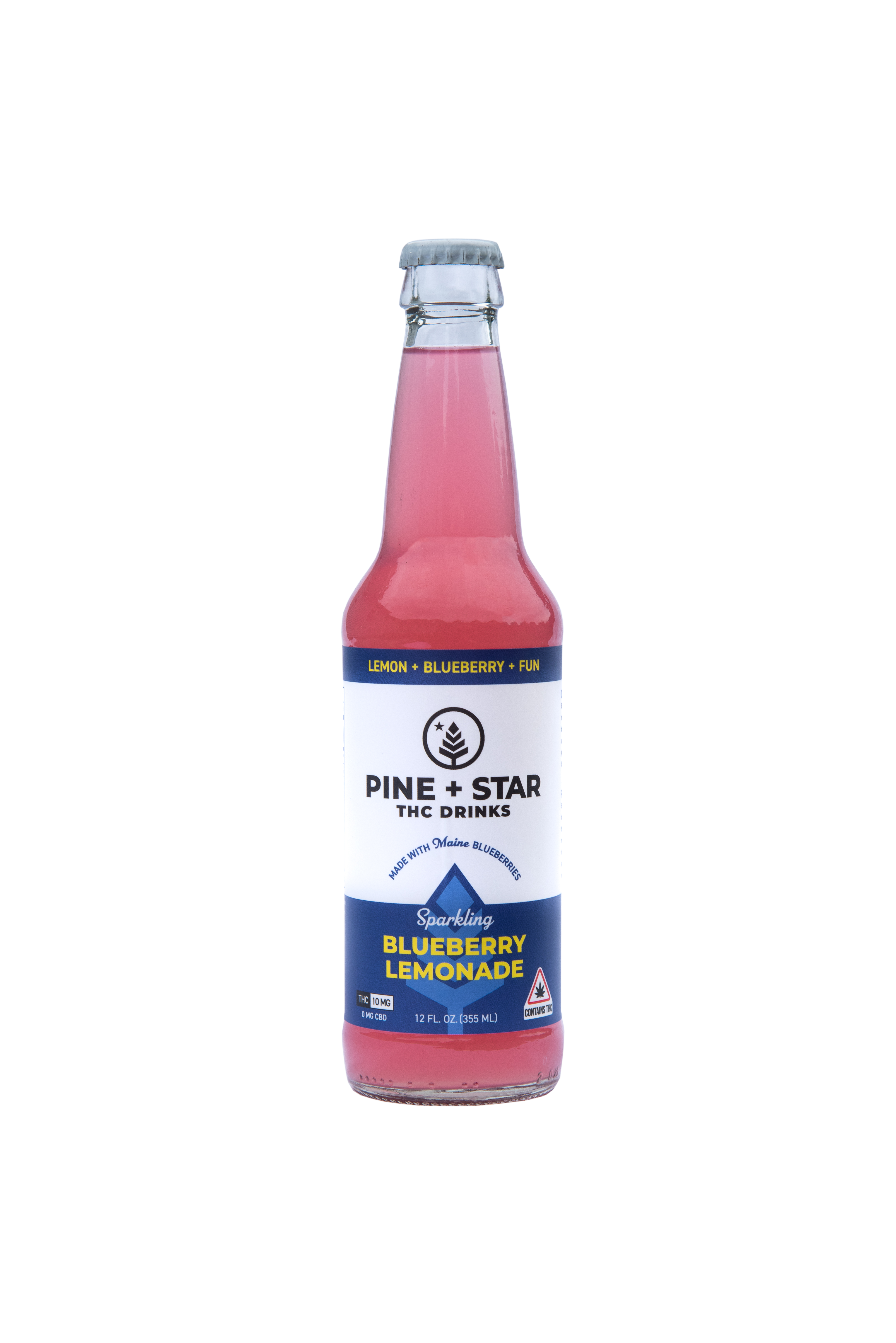 Photograph of product: Pine & Star Blueberry Lemonade