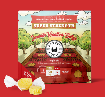 Photograph of product: Apple Pie Chews | 10pk 100mg