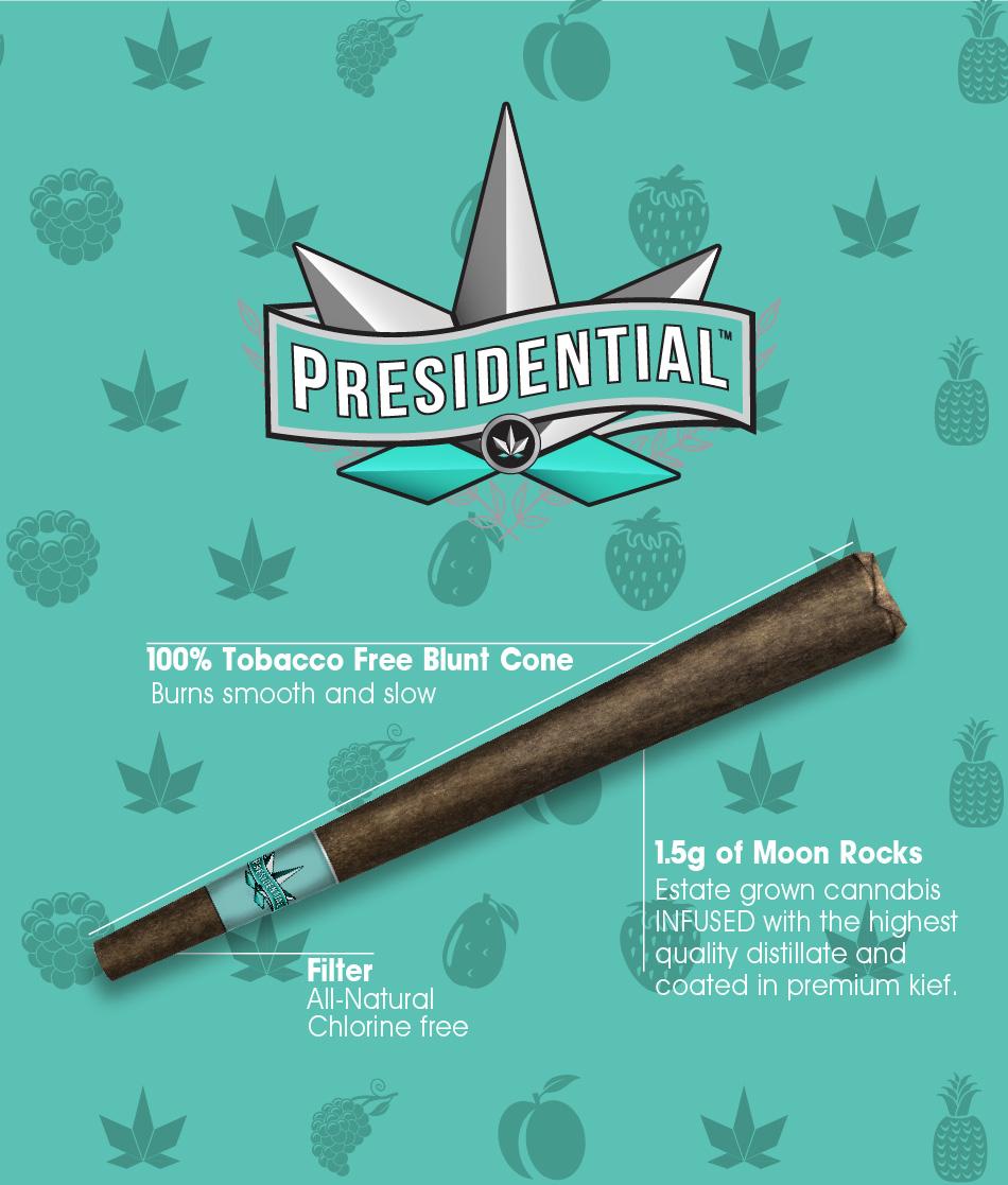 Photograph of product: Presidential Infused Blunt Oui'd Classic
