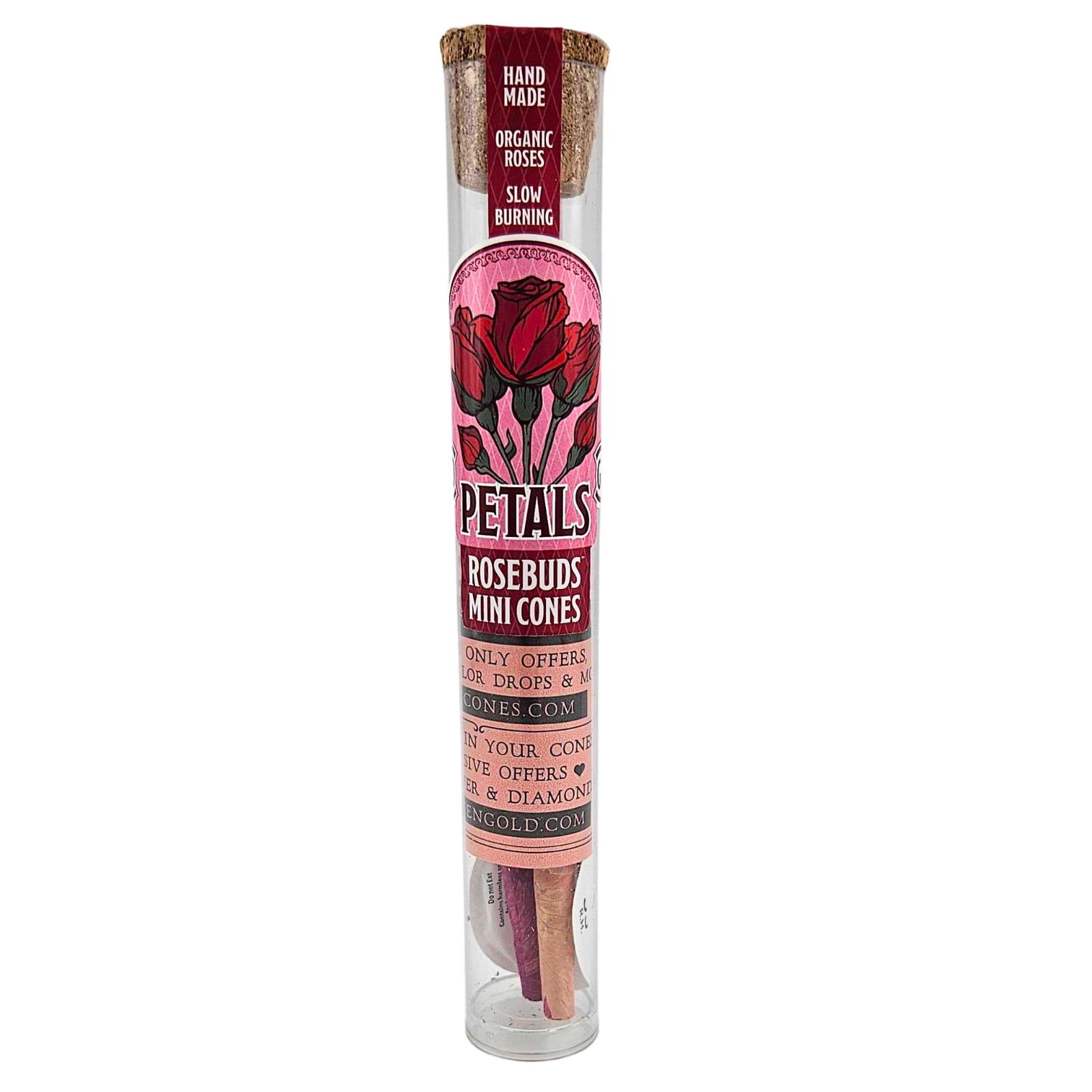 Photograph of product: PETALS | Accessory | Rosebud Mini Cones | 3pk