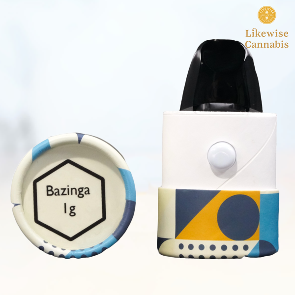 Photograph of Product: BAZINGA 1G CURED RESIN BELLOS POD