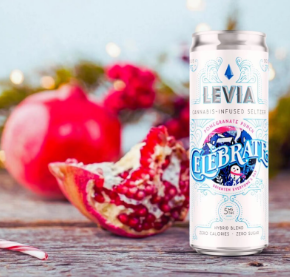 Photograph of product: Celebrate - Pomegranate Punch Seltzer - 5mg