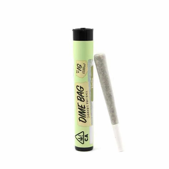 Photograph of product: Dime Bag Pre-roll Purple Octane 1g - 