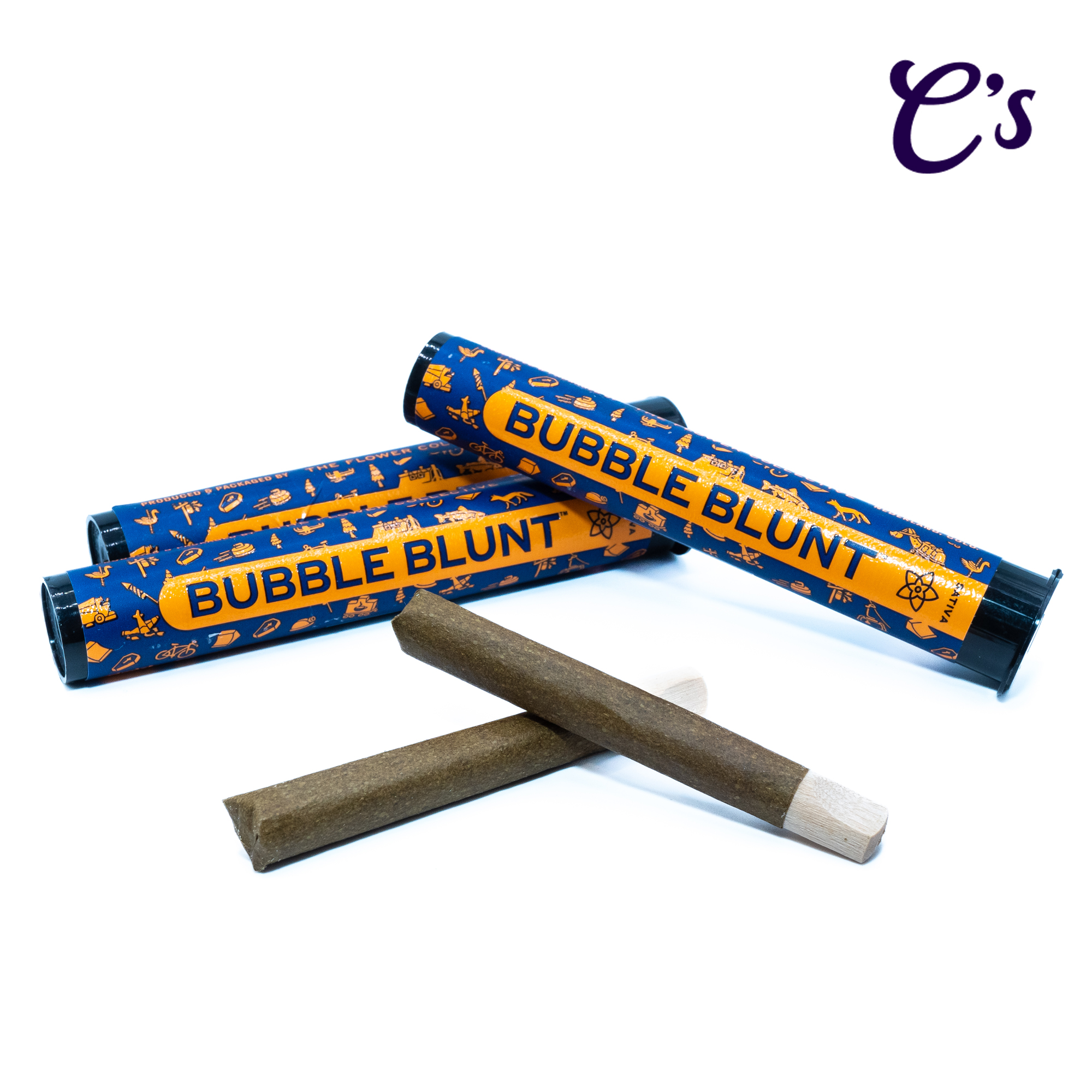 Photograph of product: The Flower Collective | Bubble Blunt (S) Dreamsicle 1.1g