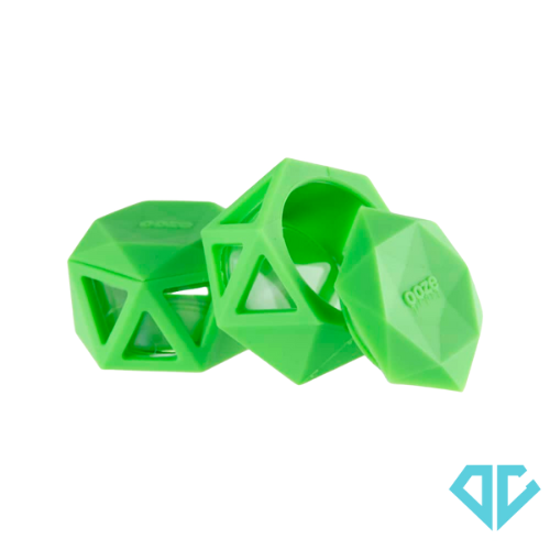 Photograph of product: OOZE GEODE Silicone Covered Glass Container