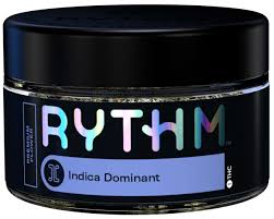 Photograph of product: RYTHM | JAR FLOWER | BLACK MAPLE - 3.5g
