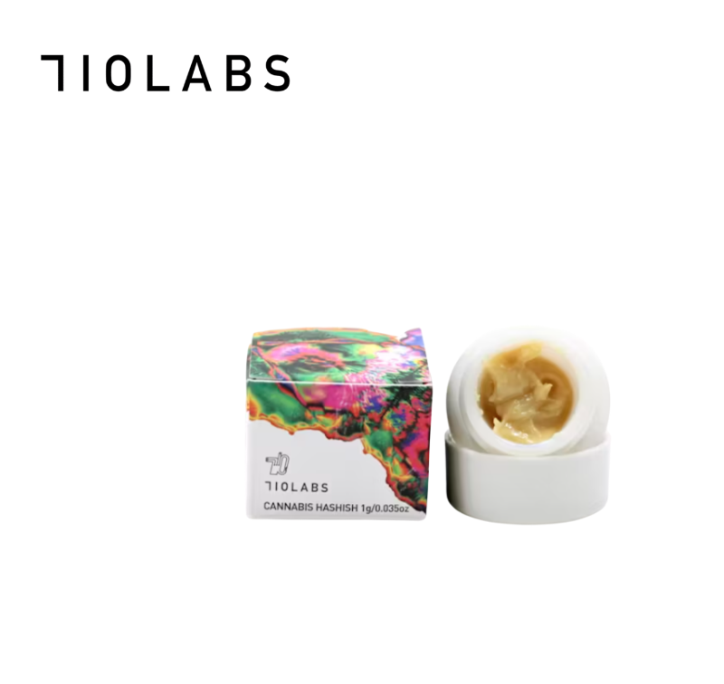 Photograph of product: TROPICANNA GRAPE CAKE #11 1G LIVE ROSIN BADDER