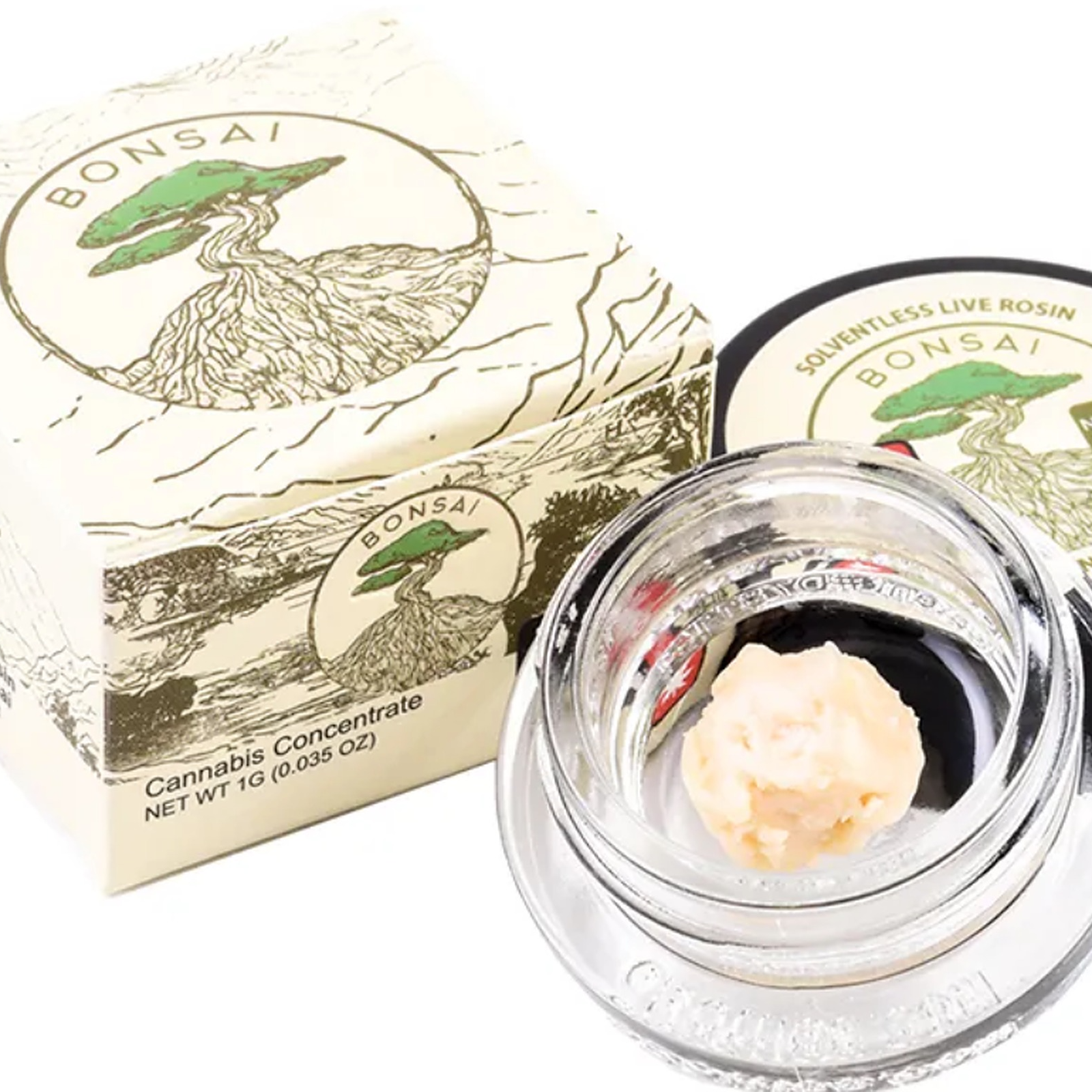 Photograph of product: Bonsai > Live Rosin 1g > Bonsai Blend