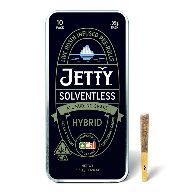 Photograph of product: 10PK HYBRID ROSIN SOLVENTLESS PREROLLS - 