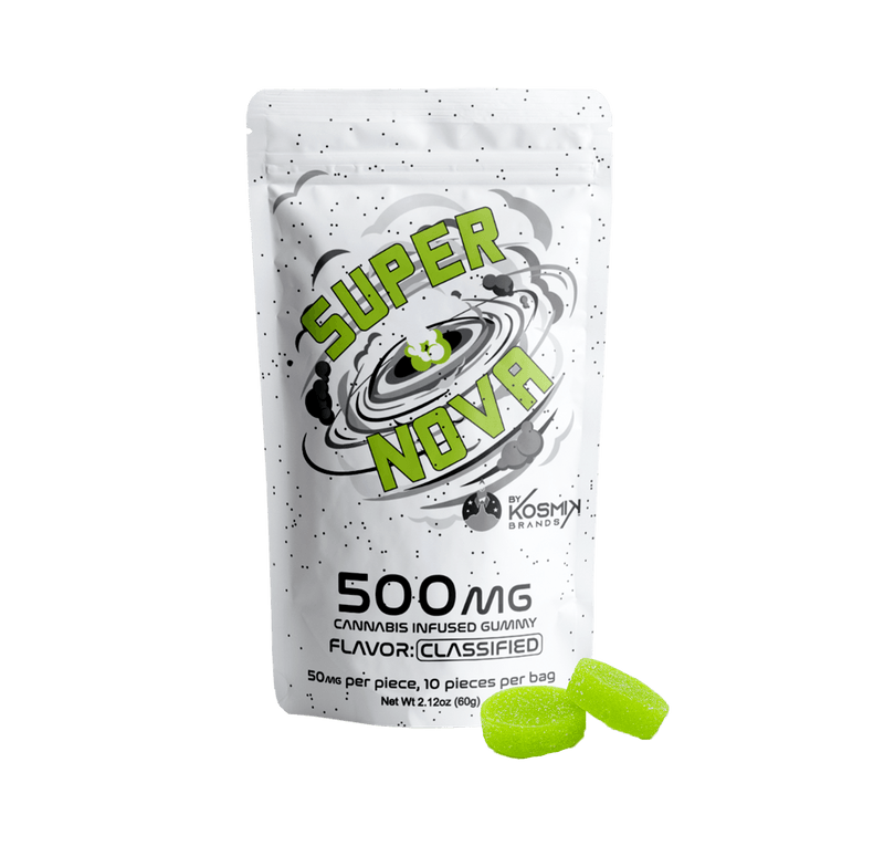 Photograph of product: Kosmik- Gummy-Super Nova-Green