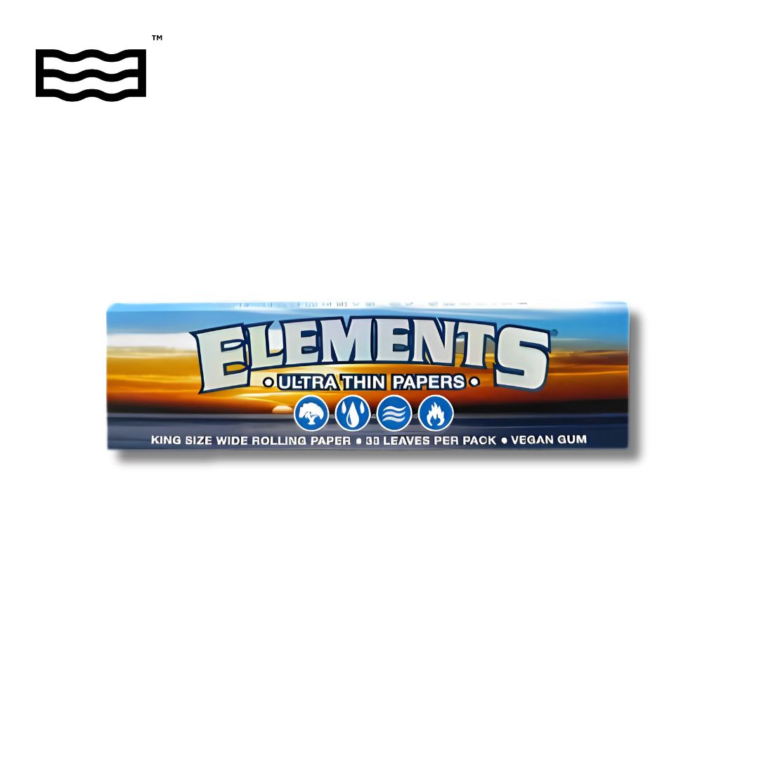Photograph of product: Element Ultra Thin King Size Slim Pink Cones 3pk