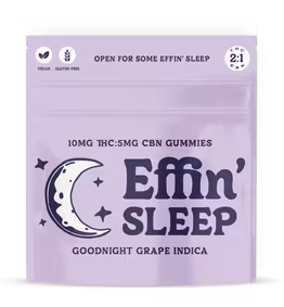 Photograph of product: Sleep Goodnight Grape| 2:1 | TH-oui:CBN | Gummies | 10pk | 100mg