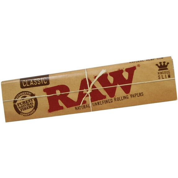 Photograph of product: RAW Organic Hemp King Size Slim Papers 32pk $2