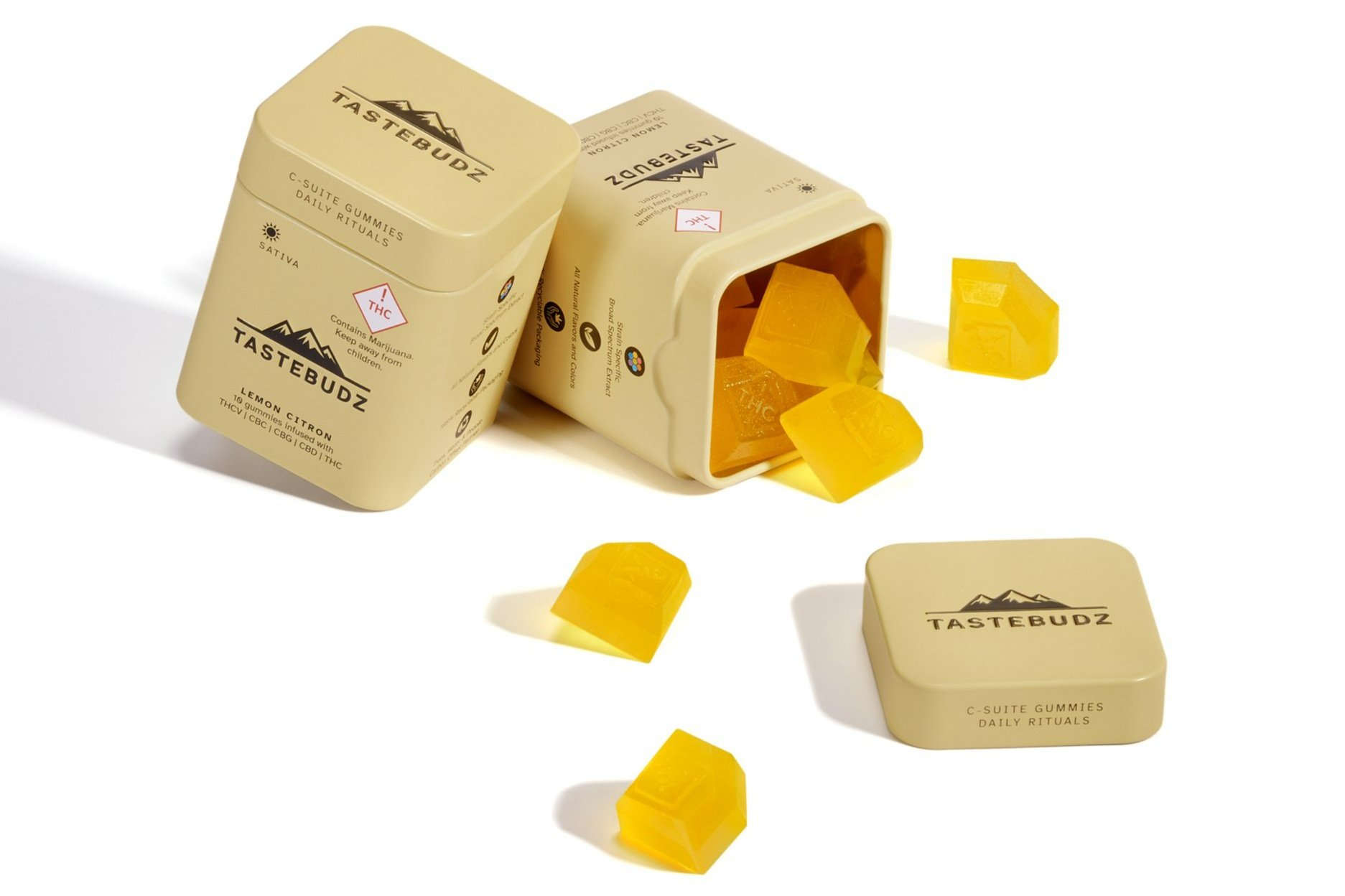 Photograph of product: Tastebudz - Gummies - Daily Rituals - 20mg