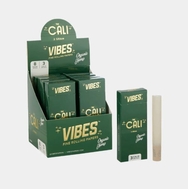 Photograph of product: Organic Hemp Calis (2g-3pk)