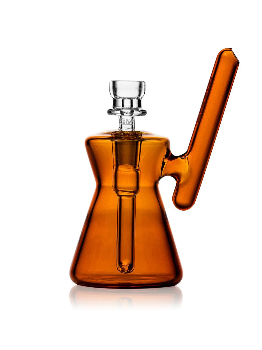 Photograph of product: Hourglass Pocket Bubbler | Amber