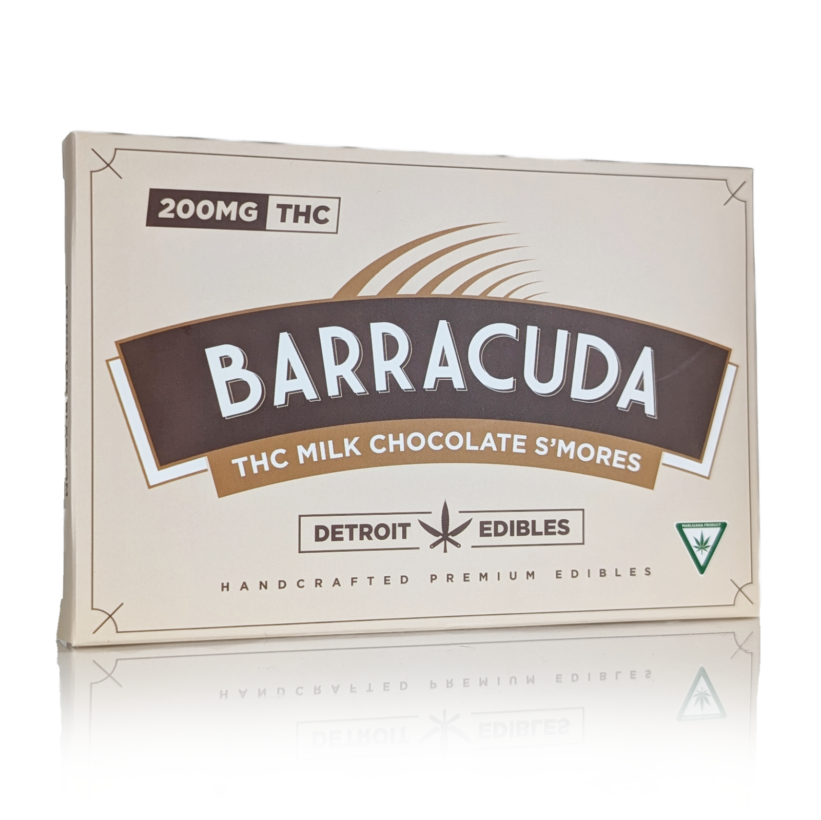 Photograph of Product: BARRACUDA BAR - MILK CHOCOLATE S'MORES - 200MG THC