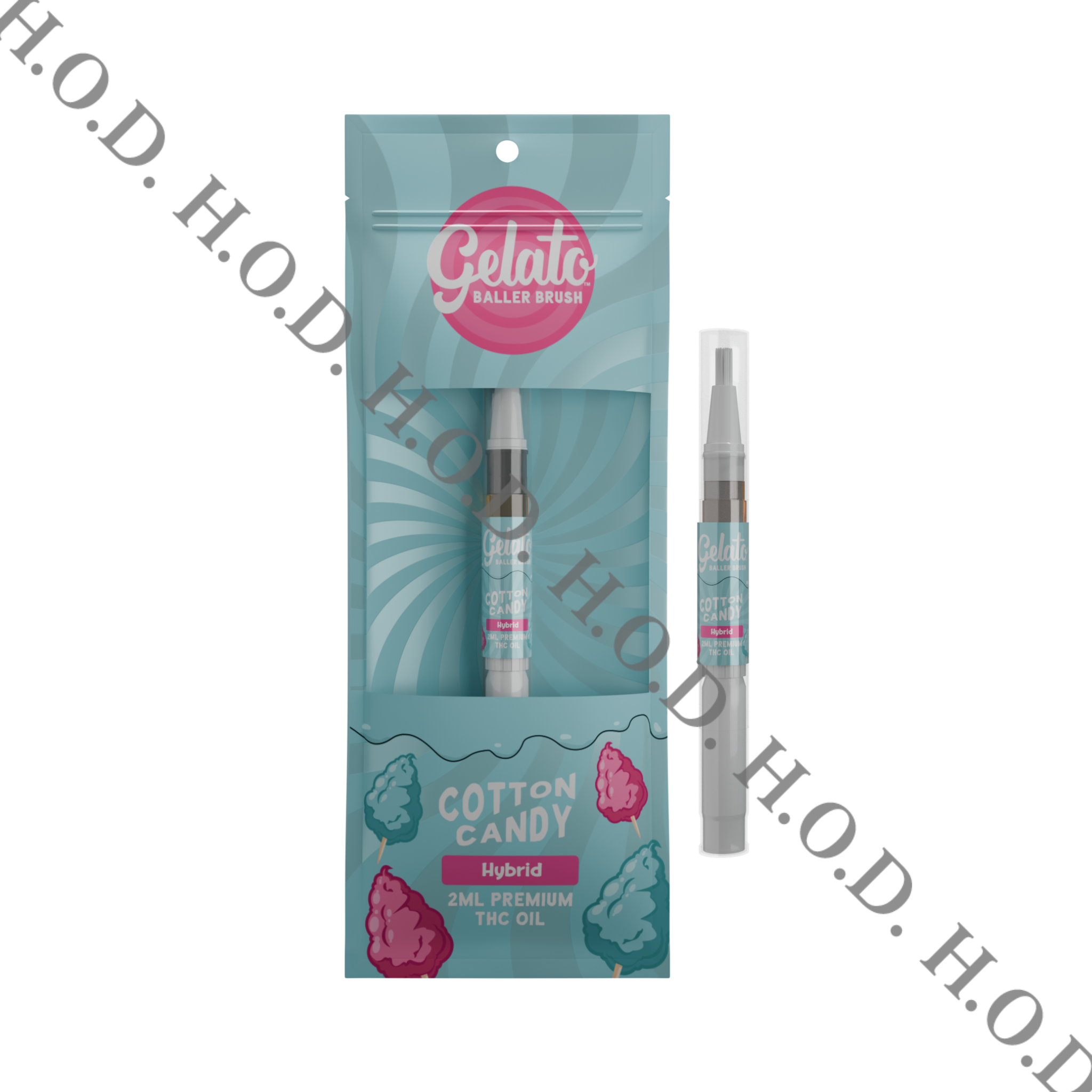 Photograph of product: Gelato Cotton Candy Baller Brush 2g