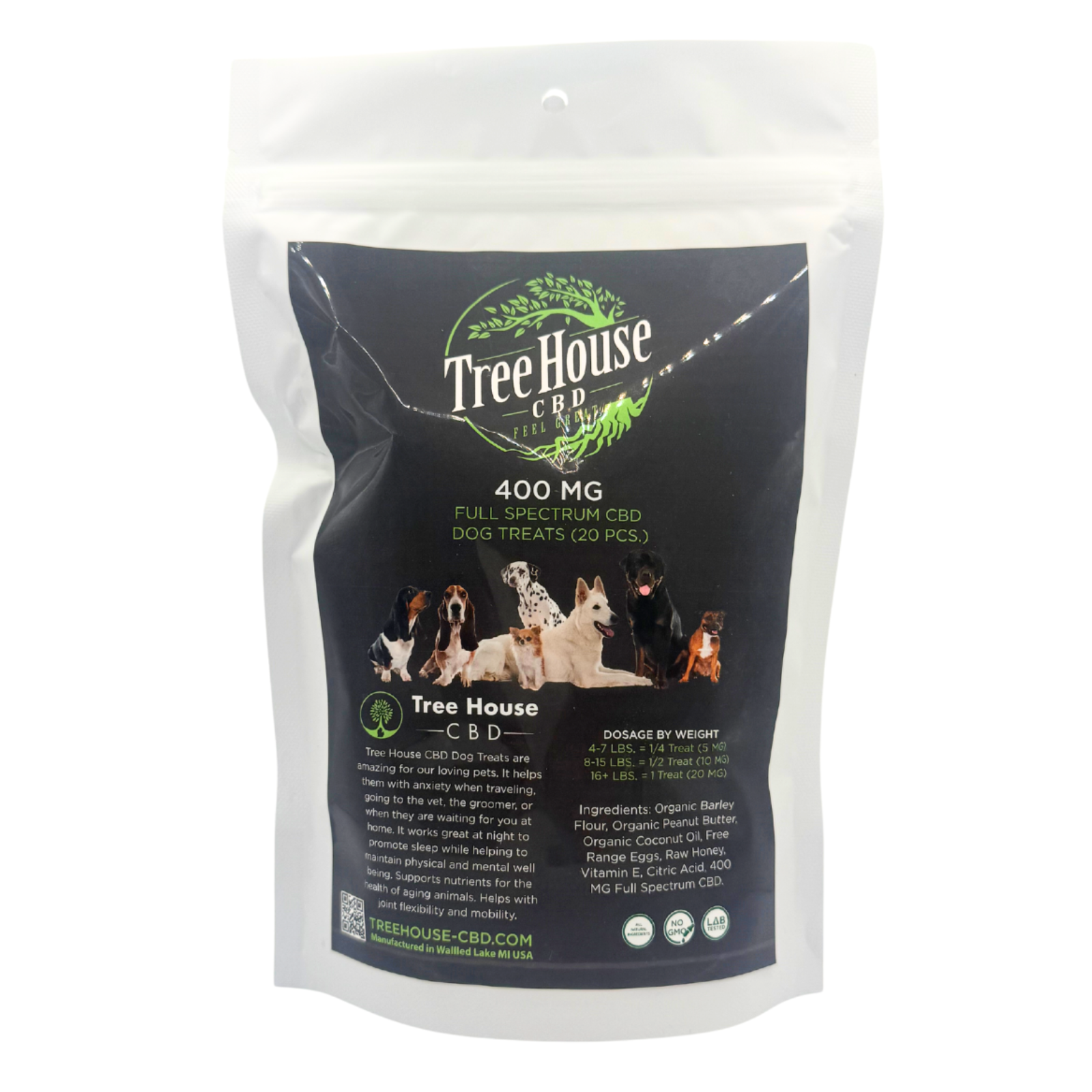 Photograph of product: Tree House | Dog Treats | Small