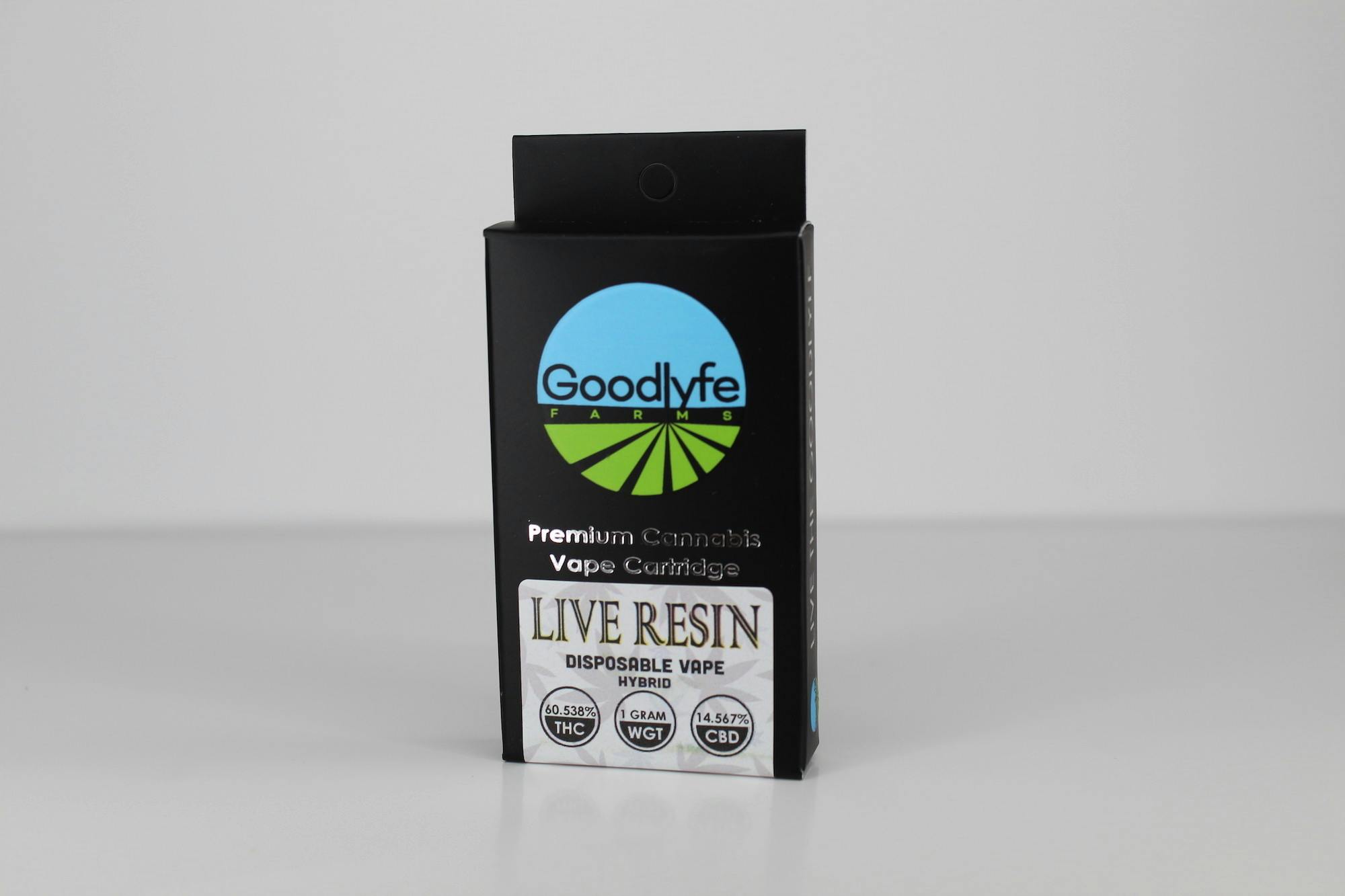 Photograph of product: Goodlyfe Farms | 1g Disposable | Live Resin
