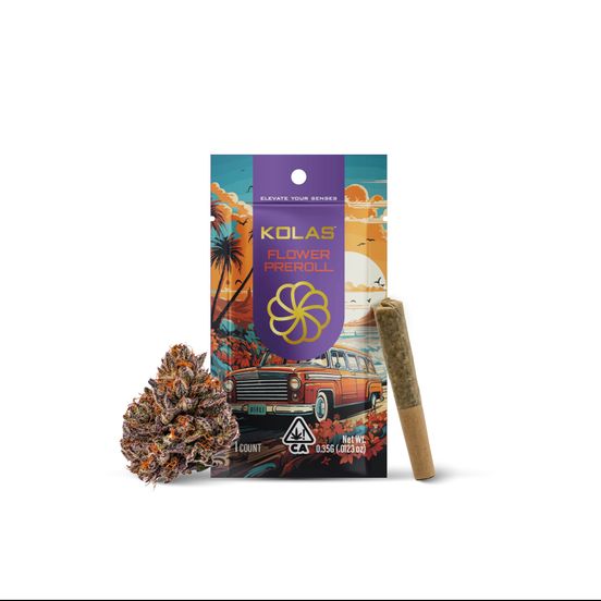 Photograph of product: Kolas Pre-roll Mini Viper Crumble .35g - 