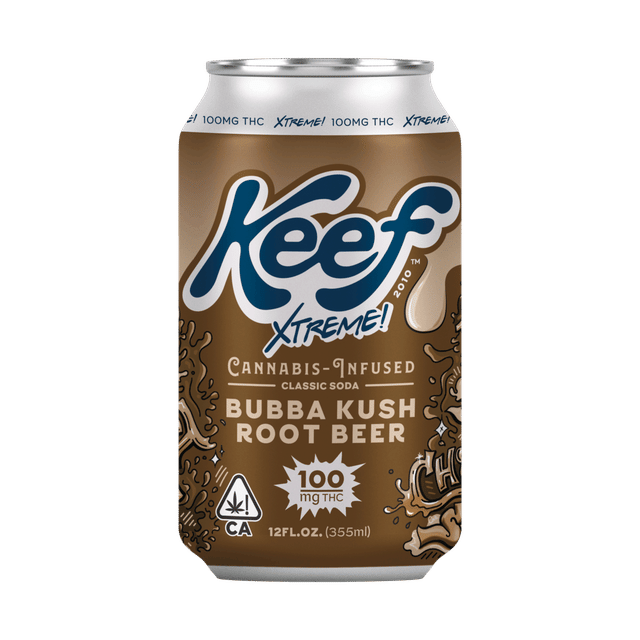 Photograph of product: Bubba Kush Root Beer (H) 100mg Classic Soda - Bubba Kush Root Beer (H)
