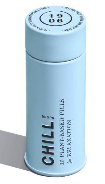 Photograph of product: 1906 100MG 1:5 TH-oui/CBD CHILL TIN