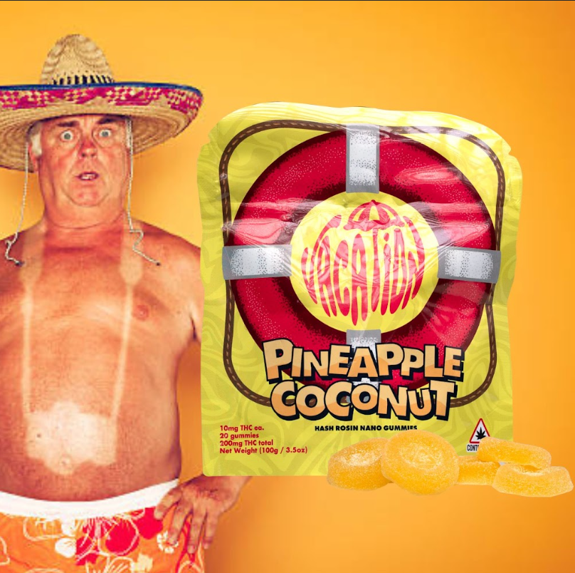 Photograph of product: Pineapple Coconut Nano Rosin Gummies | 20pk