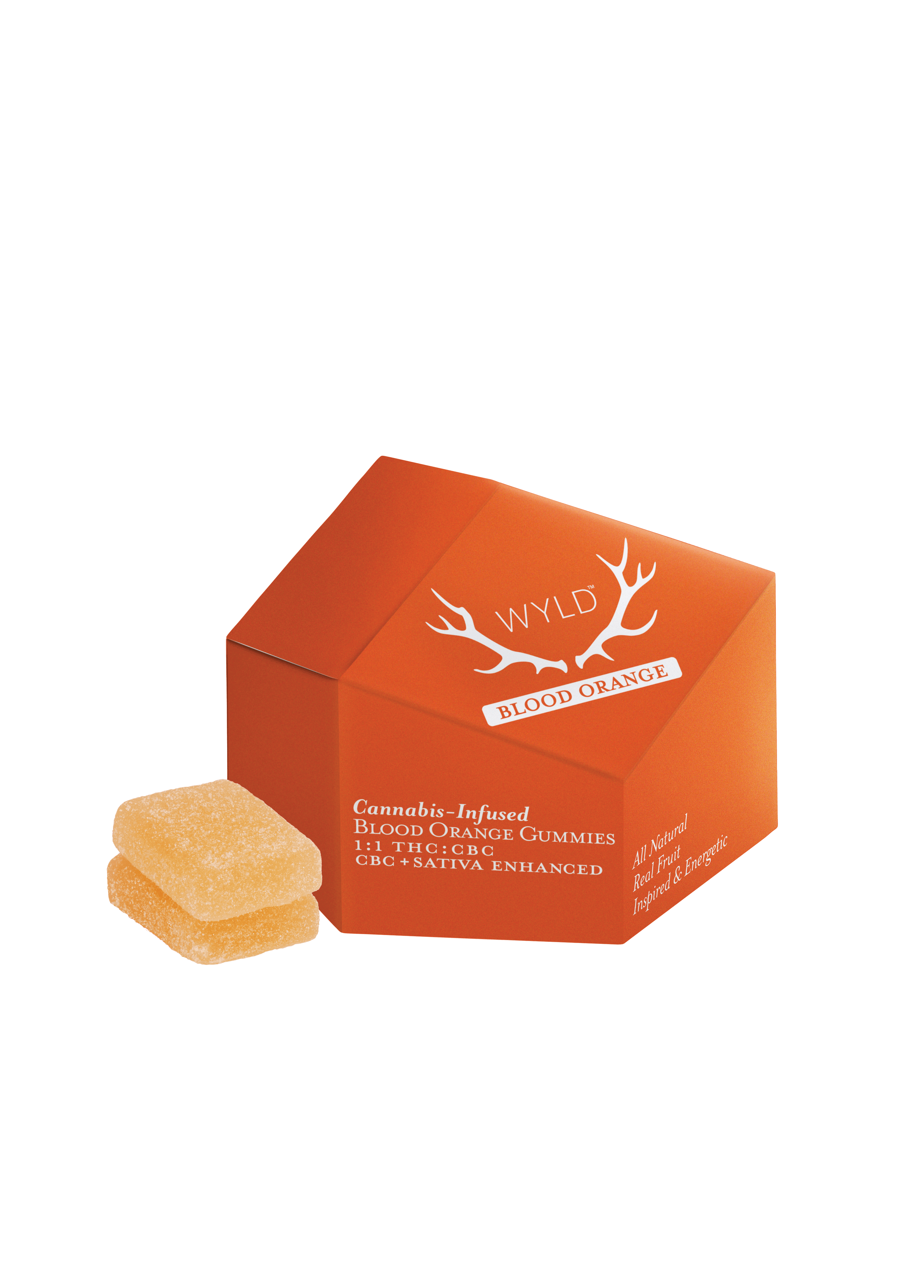 Photograph of product: BLOOD ORANGE | 1:1 TH-oui:CBC | 10 PACK