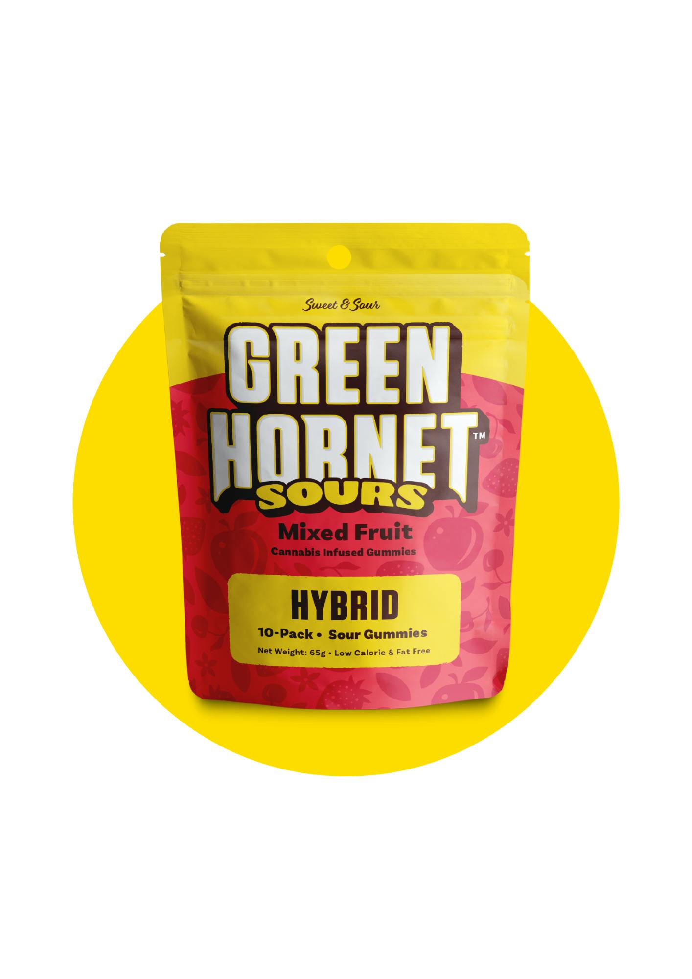 Photograph of product: GH MIXED FRUIT SOURS 100MG