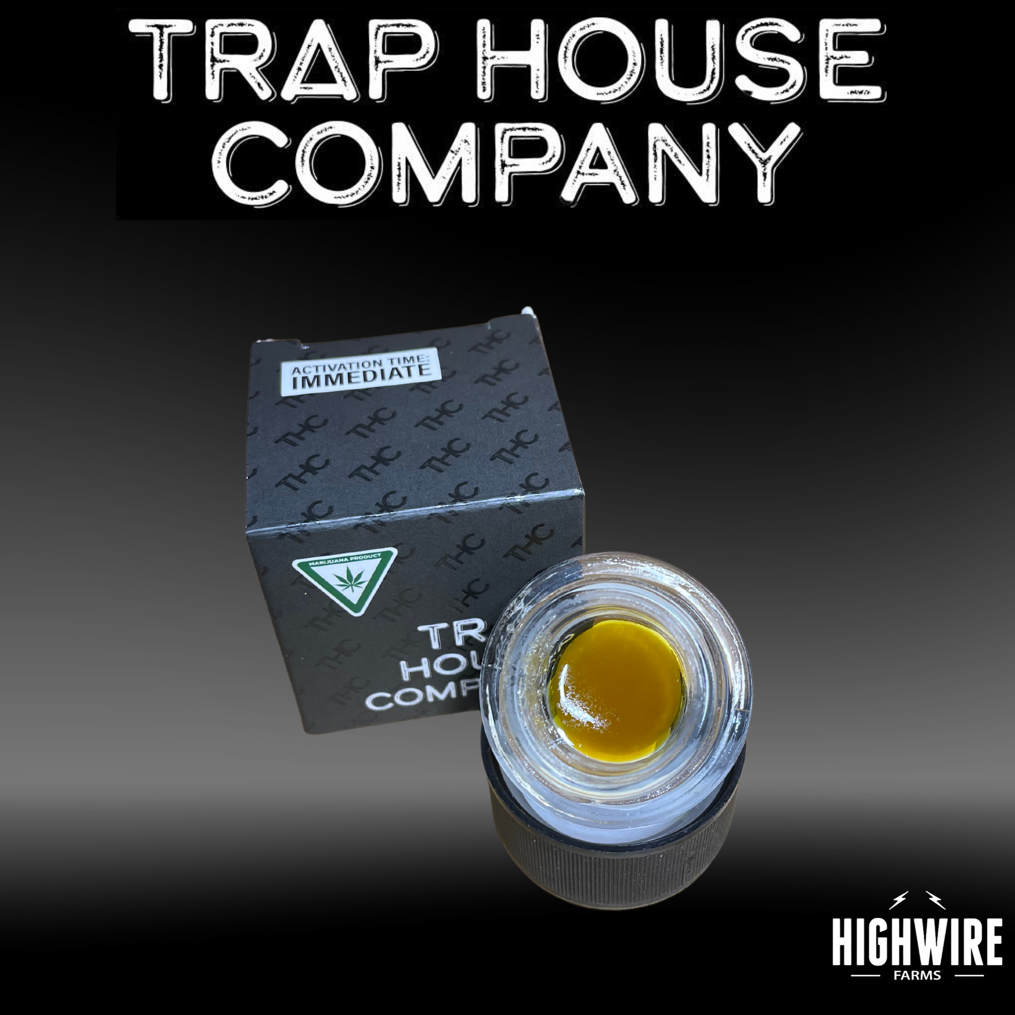 Photograph of product: Trap House Co. Live Resin Garlic Cocktail 1g