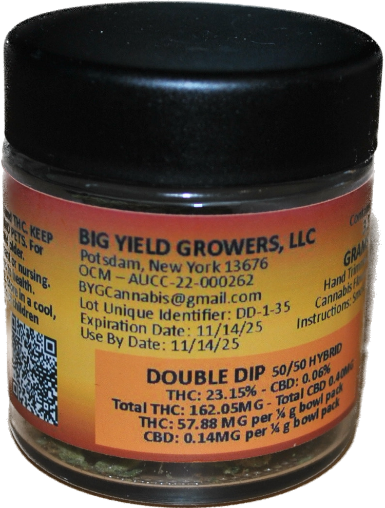 Photograph of product: Big Yield Growers - Double Dip - 3.5g