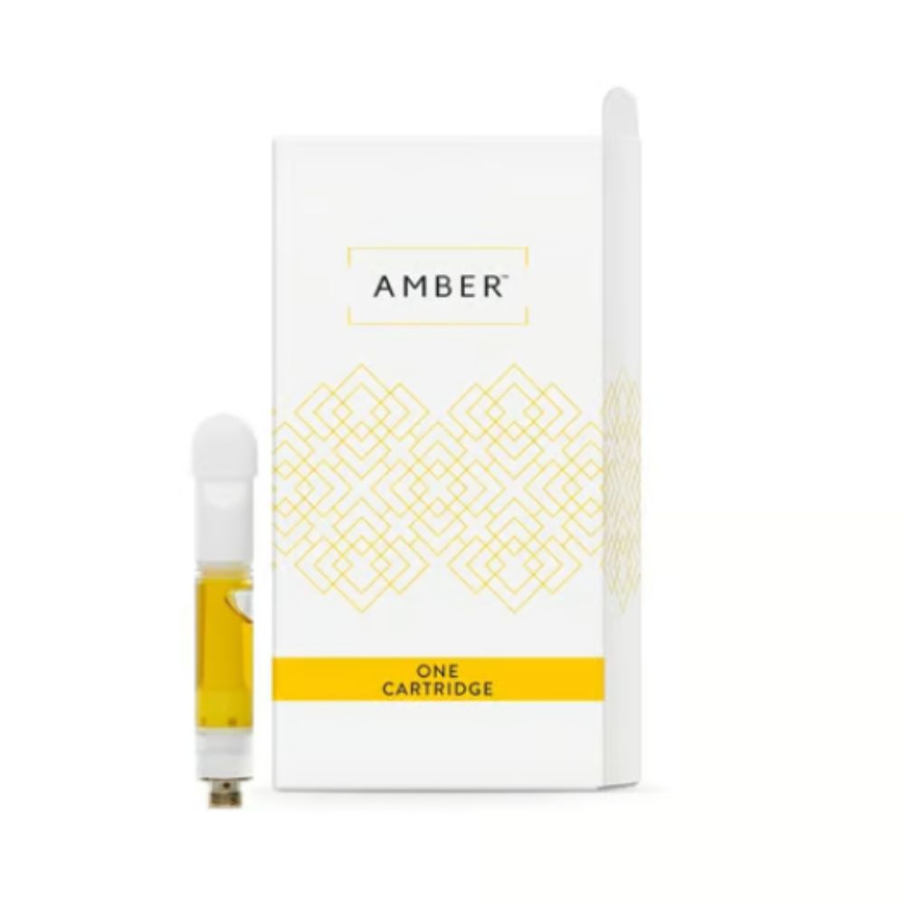 Photograph of product: Amber | Dirty Squirt Live Resin Cartridge | 0.5g