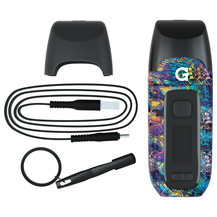 Photograph of product: G Pen x The Grateful Dead Dash+ Dry Herb Vaporizer | 1800mAh