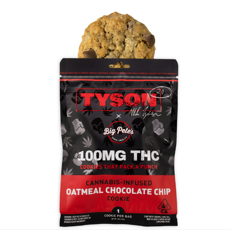 Photograph of product: Tyson 2.0 Oatmeal C.C. Oui'd 100mg   1 Pack