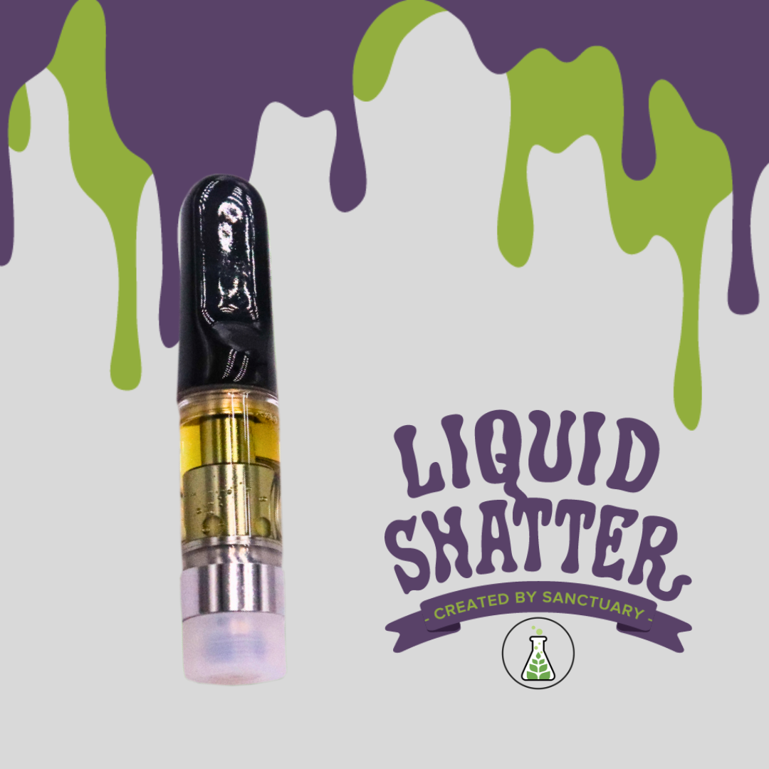 Photograph of product: Full Spectrum 0.5g Ginger Tea Liquid Shatter Vape