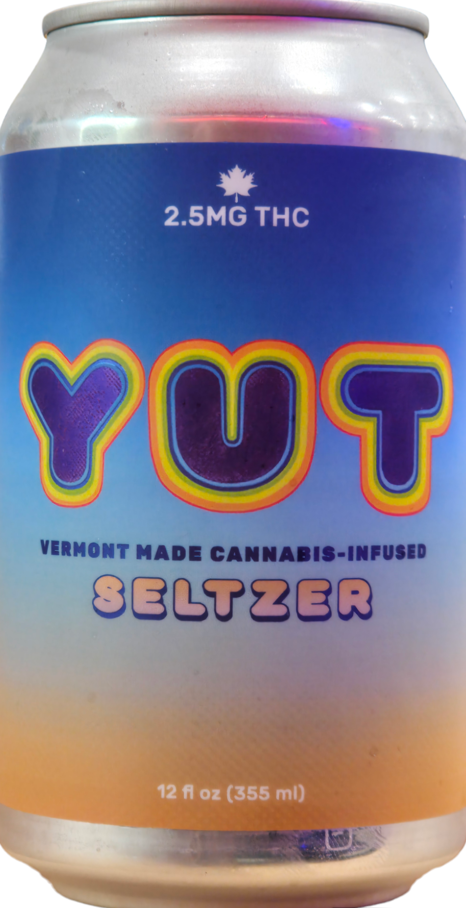 Photograph of product: YUT - Seltzer - 2.5MG TH-oui