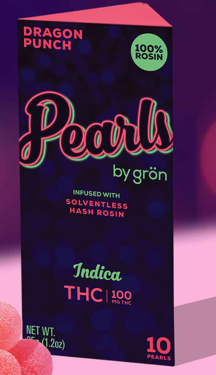 Photograph of product: Grn | Dragon Punch Live Rosin| 10pk/100mg