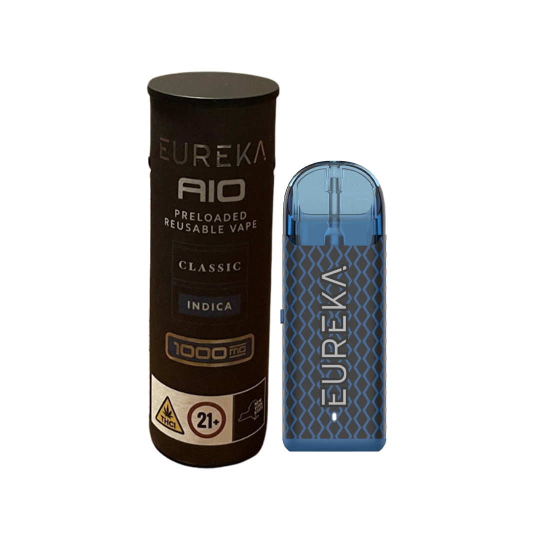 Photograph of Product: Eureka - Blackberry Kush Disposable Vape