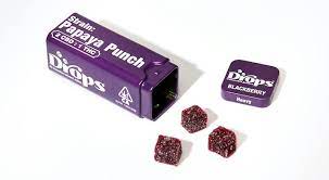 Photograph of product: Drops - Blackberry Heavy 2:1 CBD 20pk 100mg